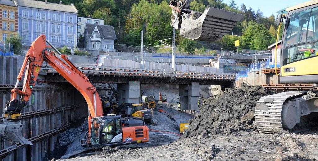 Projektexempel Utbyggnad av Follobanan, Norge Betongarbeten