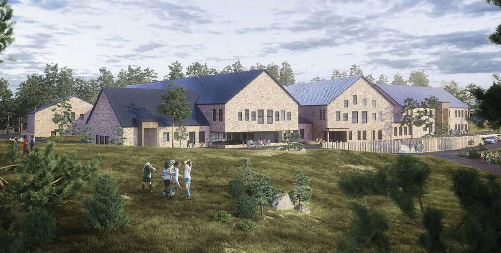 Projektexempel Skola i Norrköping, Sverige Undervisningslokaler,