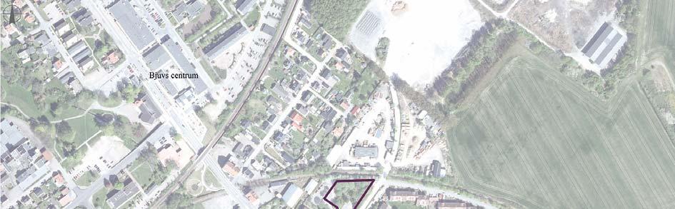 PLANDATA ANTAGANDEHANDLING Läge Planområdet är beläget i den centrala delen av Bjuvs tätort, några hundra meter från Bjuvs centrum och station.