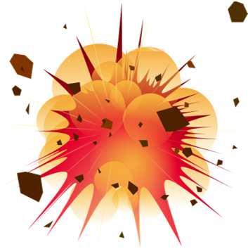 Händelser med explosiva varor Tillverkning av sprängämnen och ammunition Särskilda risker och svårigheter Det behövs små energimängder för att orsaka en oplanerad detonation i ett högkänsligt