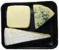 OCKELBO OSTBRICKA OSTBRICKA VITLÖK Brie, Danablu, Flöde Vitlök. En bricka med våra tre mest sålda dessertostar.