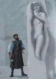 Under renässansen dyker ordet genio upp i debatten Michelangelo utnämndes t.ex.
