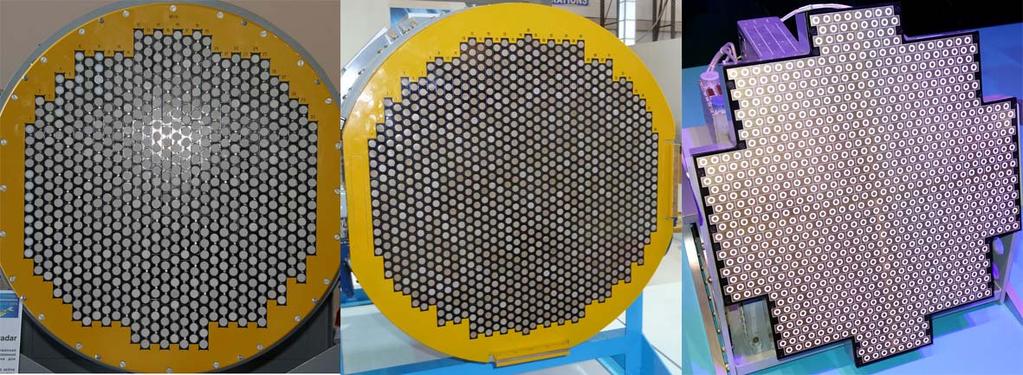 Båda dessa radarer har sändar- och mottagarmoduler uppbyggda i LTCC-teknik ( Low Temperature Cofired Ceramic ) där olika funktionslager, så som spänningsmatning, logikstyrning med flera, är monterade