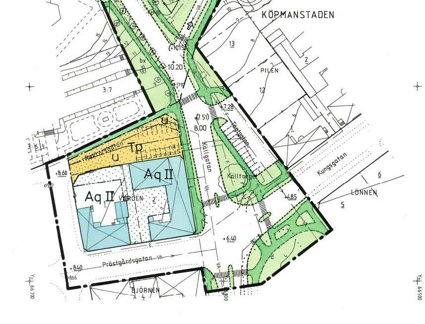 BMN/2016/0291 3 (6) Byggnadsminne Länsstyrelsen har 2000-02-28 förklarat fastigheten Vargen 1 samt gatu- och parkmark däromkring i Söderhamns stad för byggnadsminne och har meddelat