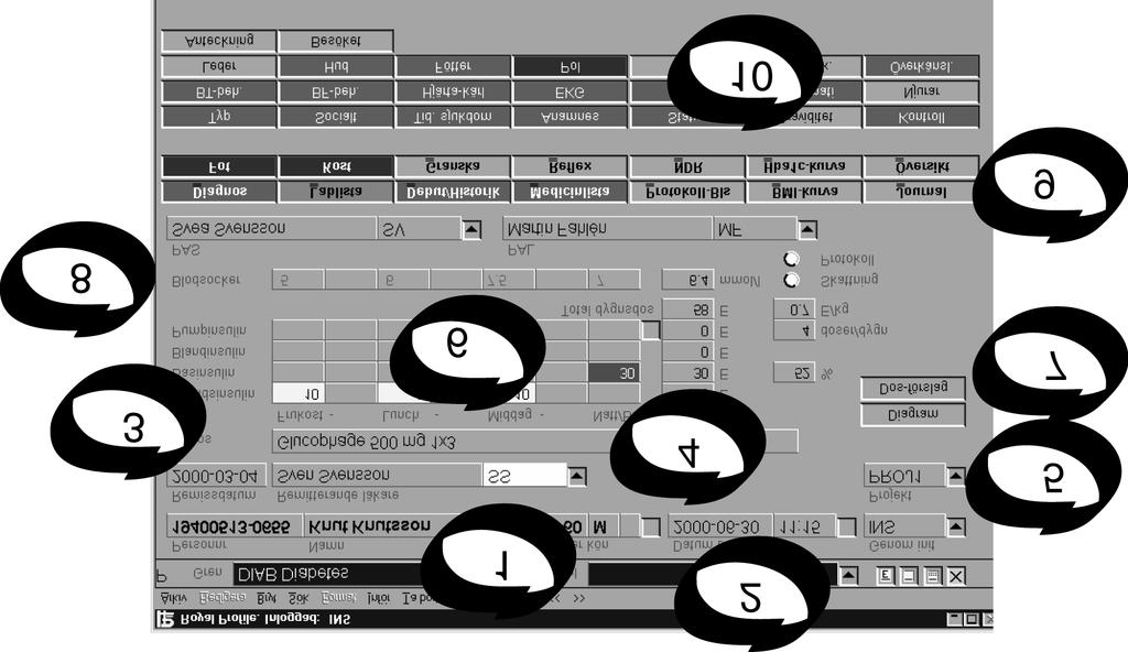 Mer detaljerade beskrivningar finns i senare avsnitt. 1. Personnummer, namn, Âlder, kˆn, status Personnummer har formatet SS MMDD-NNNN.