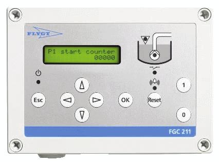 Automatikskåp I paketet ingår ett elektroniskt automatikskåp för styr- och larmfunktioner.