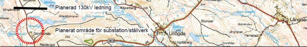 Det finns i dagsläget ingen möjlighet att ansluta vindkraftetableringarna till befintligt elnät, vare sig stamnät eller regionalt nät, då det råder