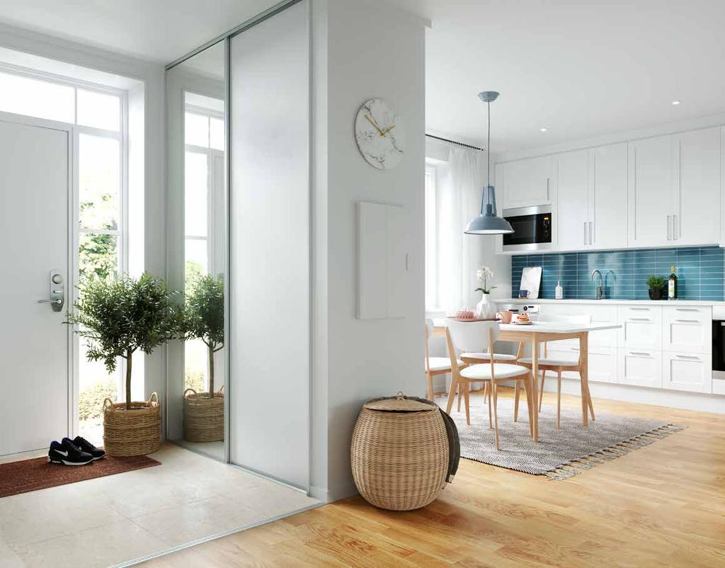 SKÖNHET KOMMER INIFRÅN God design är viktigt för att du ska trivas. Vi har därför tagit hjälp av inredningsarkitekt Kerstin Ronnemark, som har arbetat fram våra fem noggrant utformade designlinjer.