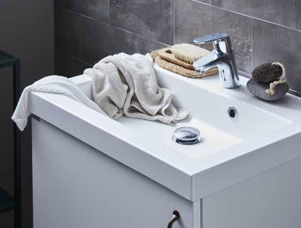 tvättställ en badrumsmöbel är inte komplett utan ett estetiskt och funktionellt tvättställ. till serien simple finns det flera lättskötta tvättställ.