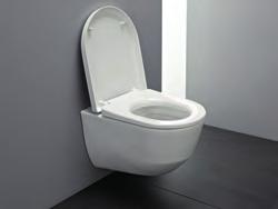 com www.laufen.se LAUFEN pro-n golvstående toaletter kan antingen monteras med dolda vinkelbeslag, enligt bilden ovan och bilderna på höger sida, eller limmas fast på golvet (se sid. 8).