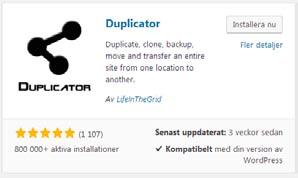 Säkerhetskopiera Wordpress. Wordpress lagrar hemsidor på sitt egna sätt och det är därför ytterst svårt att bara göra en kopia av hemsidan.