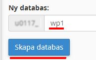 4. Nästa steg är att ta bort databasen; Gå därför tillbaka till C-panelen och välj mysql-databaser.