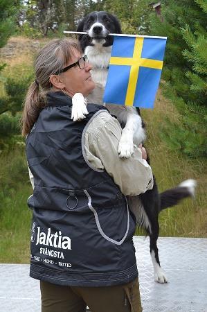 Vad kallar du din hund för namn? Är det första gången du är med på SM, eller hur många ggr tidigare? OM du deltagit innan vid SM, vilken är din största/högsta merit? Vad betyder SM just för dig?