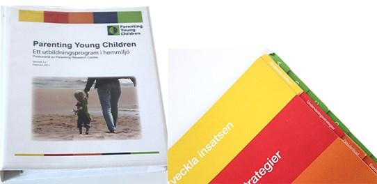 PYC-handledaren har en manual - som ger stöd och vägledning i arbetet Skapa en arbetsallians med föräldern Sätta mål tillsammans Utveckla