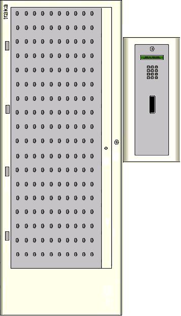 S-SERIES S-Series har plats för 10 till 60 nyckelknippor och kan vara locking eller nonlocking. Ett skåp med mindre än 60 platser kan lätt uppgraderas genom att lägga till extra nyckellister.