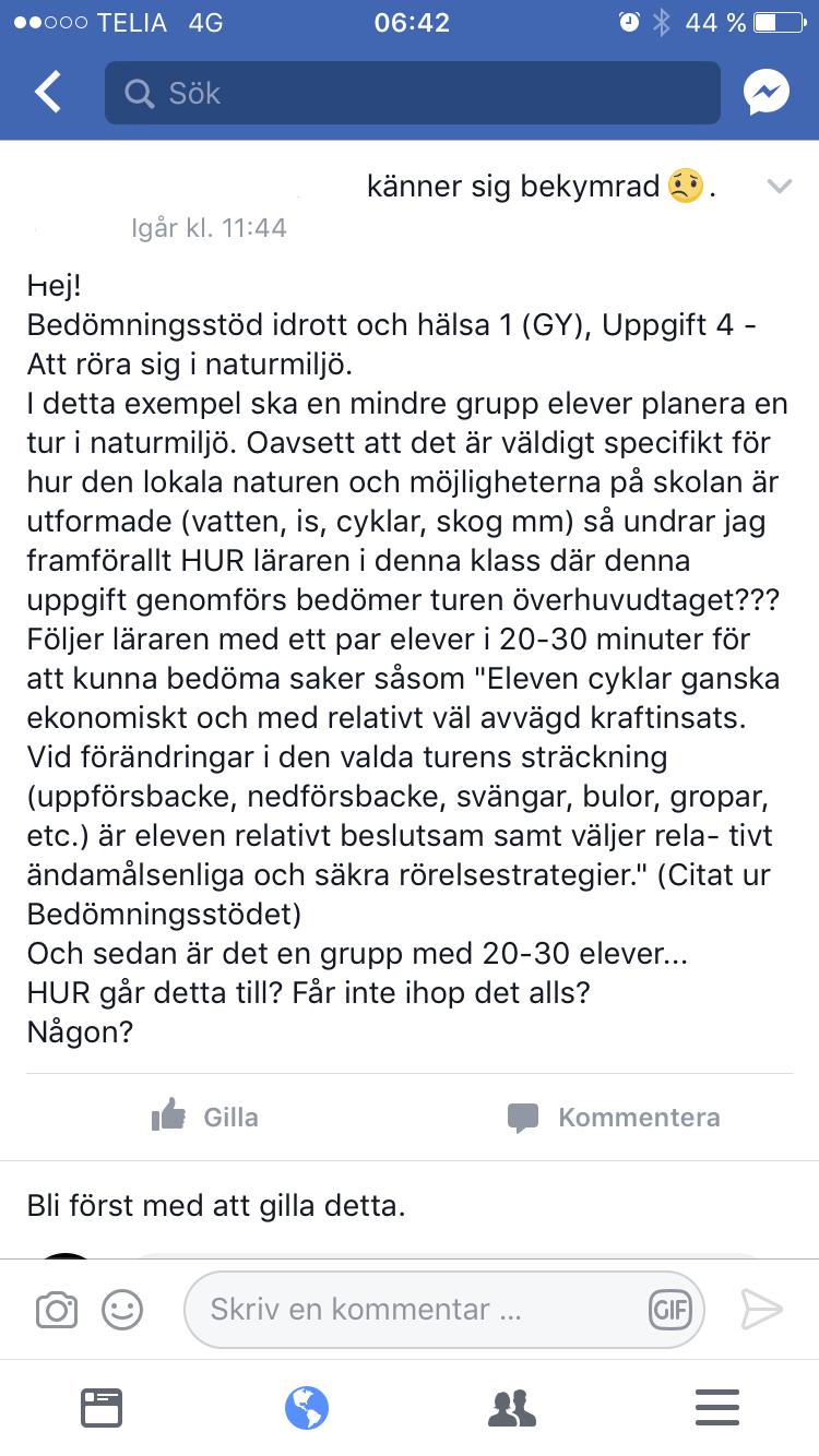 Kan man låta elever