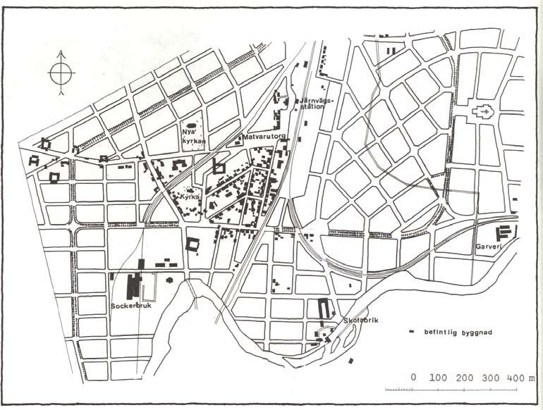 Längs Södra stambanan uppkom det viktiga järnvägsknutar där privata banor anslöts till stambanan som Eslöv, Hässleholm, Alvesta och Nässjö (Tägil, 1990).