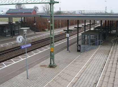 Mellan centrum och stationen börjar ett huvudstråk ta form.
