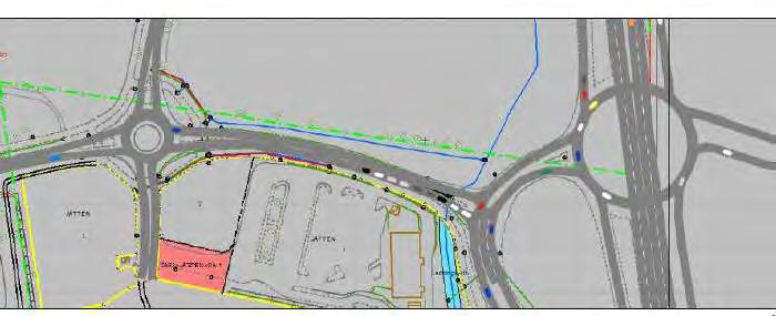 Samtliga planer/trafikstruktur och trafikflöden