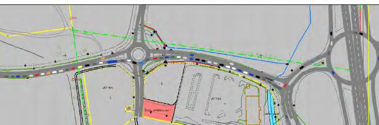 Samtliga planer/trafikstruktur och trafikflöden Trafiksituationen år