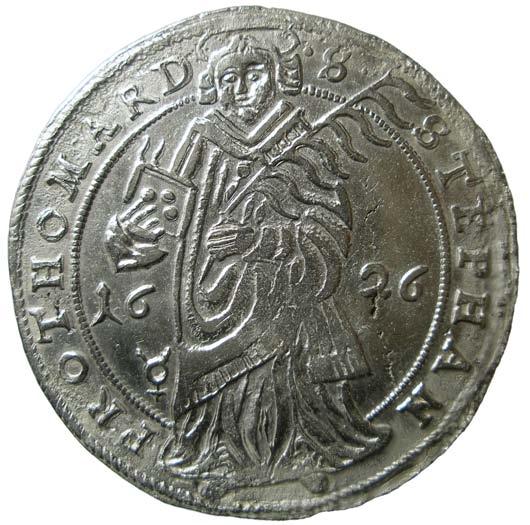 Braunschweig-Lüneburg 6122 Christian 1599-1633. Clausthal. Taler 1624. Dav. 6457. Welter 922. 26,84 g. 6123 - - Taler 1632. Dav. 6475. Welter 924. 25,70 g. 6124 Friedrich 1636-1648. Clausthal. Taler 1637 eller 1638.