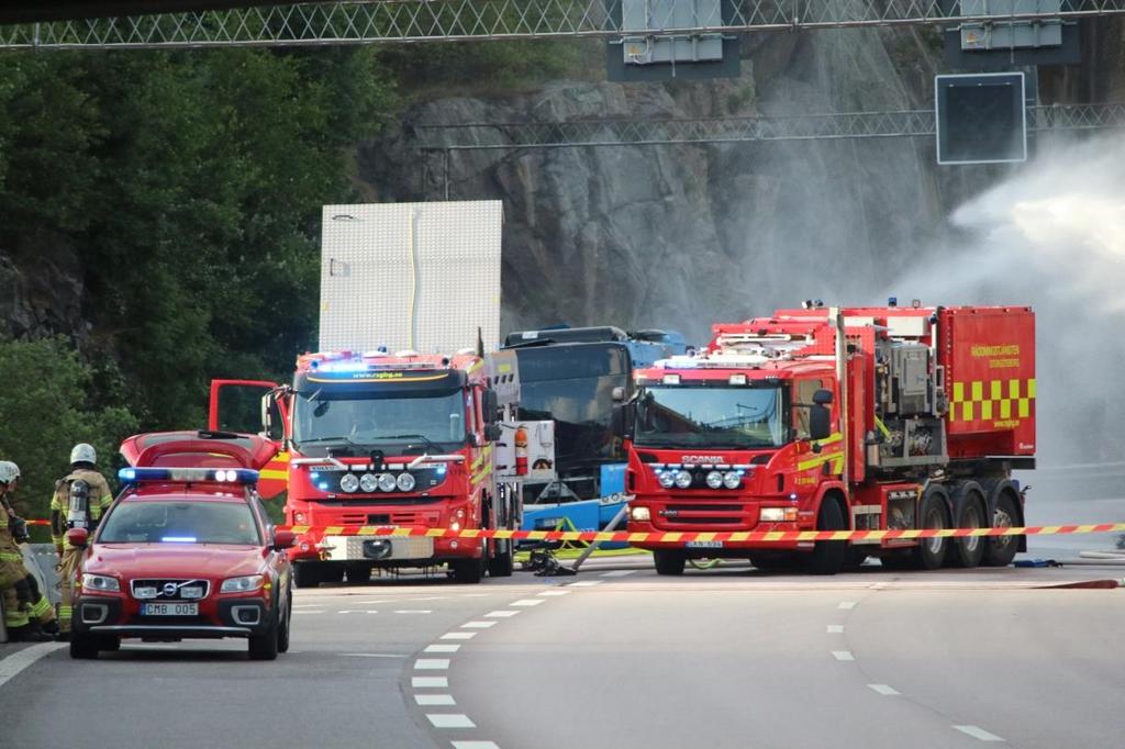 Brand i gasbuss 2016-07-12 Bilaga 1 Tidslogg av räddningsinsatsens genomförande