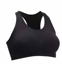 304204 (hallonröd) - LADIES SPORT TOP Sömlös och formsydd
