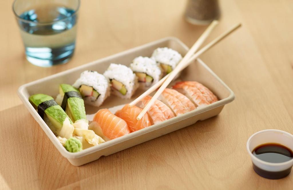 Affärsområde Meal Service Q3 AFFÄRSOMRÅDE MEAL SERVICE Affärsområde Meal Service erbjuder koncept för måltidsförpackningar och serveringsprodukter för exempelvis take-away, färsk färdigmat och