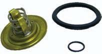 266 Kylsystem Cooling system Termostatsatser Thermostat kits MB10, D6, D7 MB10A MD6A, MD6B MD7A, MD7B Temp.