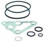 Kylsystem Cooling system INNEHÅLL 281 Packningssatser för oljekylare Gasket kits for oil coolers D30, D31, D32, D40, D41, D42, D43 För oljekylarhus / For oil cooler housing AD30A, AQAD30A, MD30A,