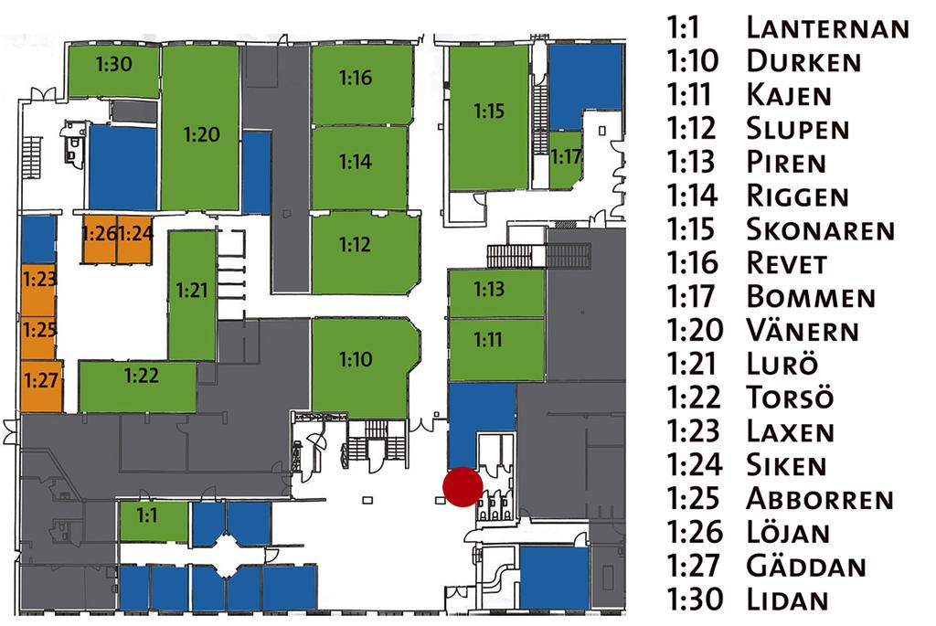 HITTA RÄTT PÅ CAMPUS 1:a