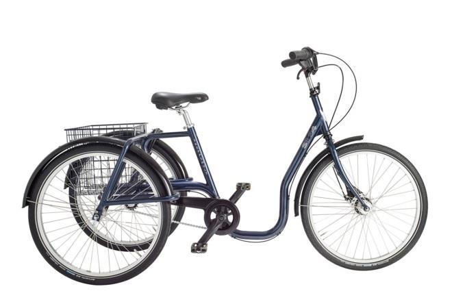 Cyklar Cykel med 2 hjul bak, 24, 3-växlad Skeppshult artikelnummer 34103 Max brukarvikt 145 kg Månadshyra:
