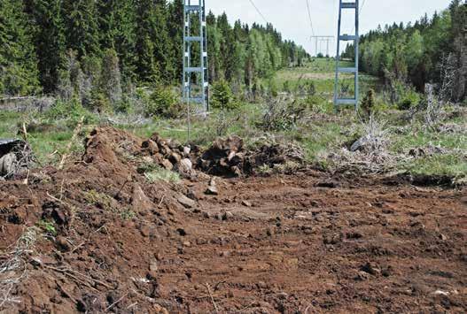 1810 1920 Fyllning av blandat stenmaterial mellan 0,1 0,5 m stora stenar. 1510 1600 Fyllning av 0,1 0,5 m stora stenar. Fyllning av 0,1 0,5 m stora stenar. Fig 15.
