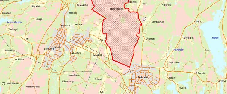 Mossen hyser också ett rikt fågelliv med både regionalt sällsynta och rödlistade arter. Mossen har ett mycket högt bevarandevärde.