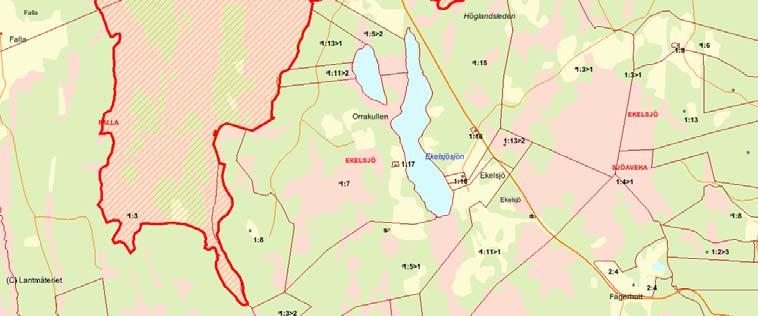Området är lättillgängligt och därigenom betydelsefullt för friluftslivet.