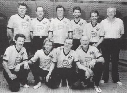 Slam, div 1 Östra Götaland 1989/1990 Övre raden: Lars Eriksson, Leif Ågren, Sven-Åke Fogelqvist, Sven-Olof Boström,