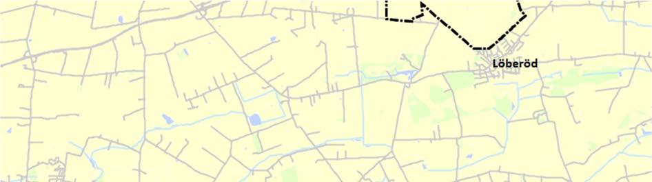 VA SYD Årsrapport Eslövs kommun, anmälningspliktiga avloppsreningsverk 2016 93 Upptagningsområde Upptagningsområdet innefattar