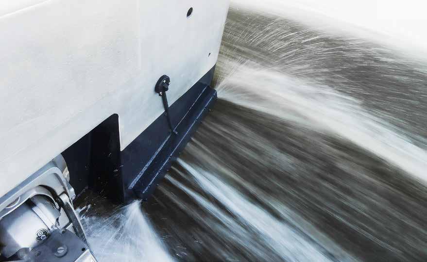 SÅ ANVÄNDER VI VÅRE PENGAR DRIFT OCH UNDERHÅLL 45,8 mkr Så mycket lades på drift och underhåll under 2017. I summan ingår bränsle till båtar, material, elkostnader, reparationer med mera.