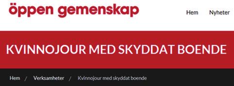 KRAFTTAG MOT VÅLDET Det offentliga rummet är vårt gemensamma vardagsrum.