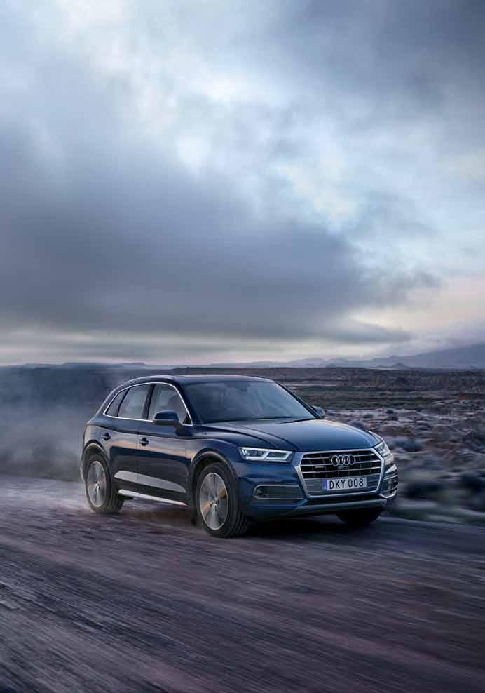 PERSONBILAR Now is calling Helt nya Audi Q5 är här. Nästa generation Audi Q5 har blivit både rymligare, smartare och roligare att köra.