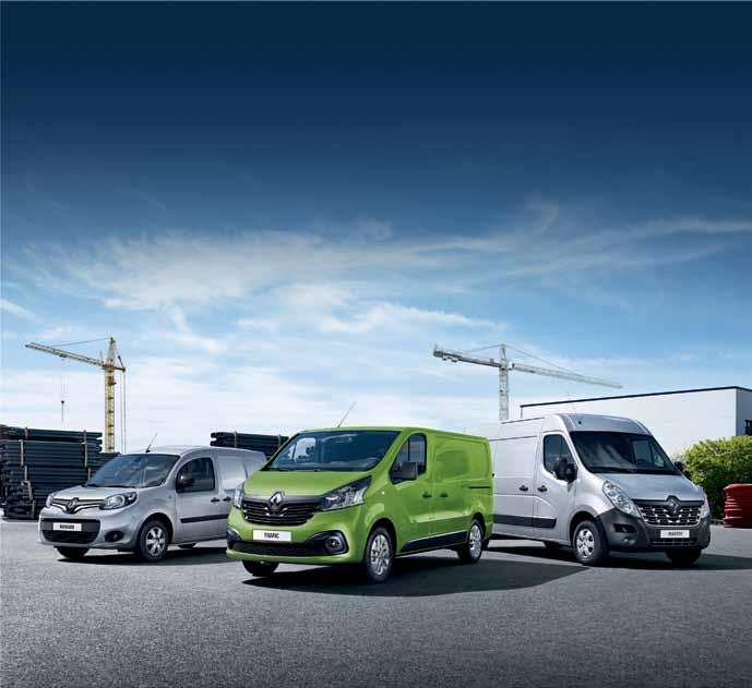 TRANSPORTBILAR Du håller Sverige igång Vi hjälper till på vägen Renault är hjulen som får affärerna att snurra snabbare.