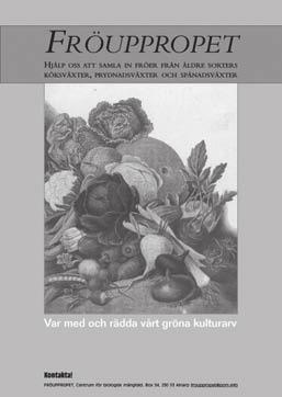 Vilken typ av information behöver registreras och ska växterna vara fritt tillgängliga eller inte?