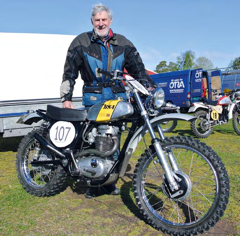 Veteranrally i tillförlitlighet Rally för äldre enduro-motorcyklar, tillverkade fram till och med 1974.