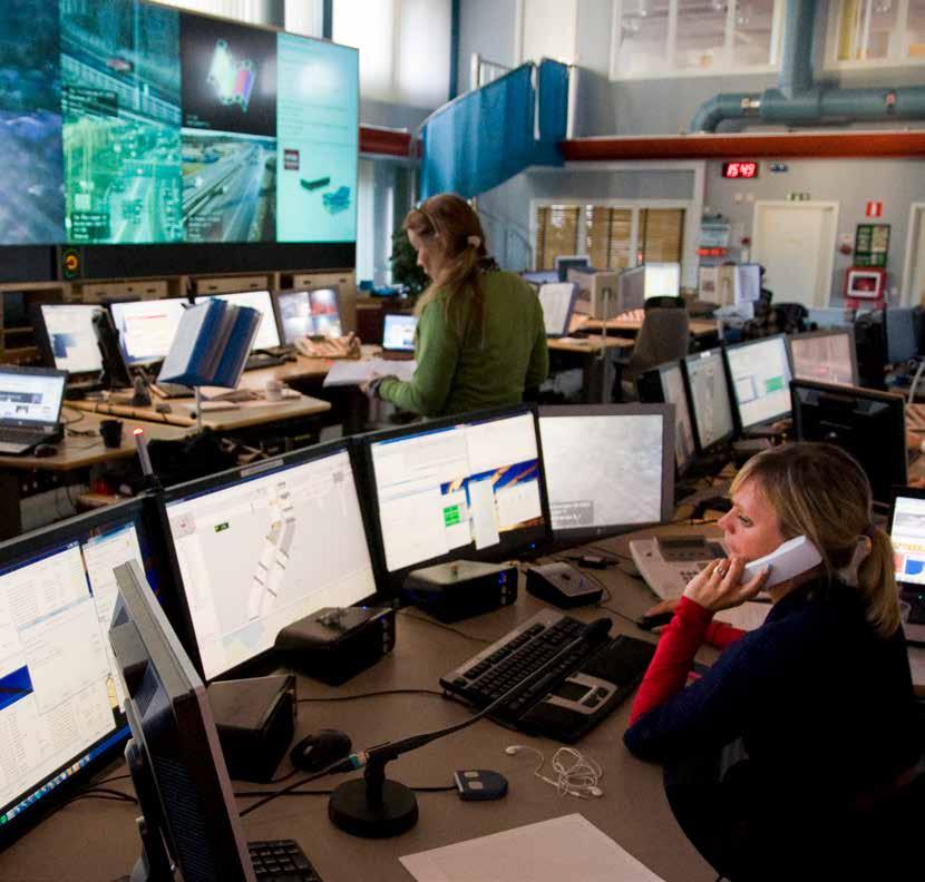 hög grad av automatisering och digitalisering av transportsystemet och vilka effekter det får på. Beroende på hur detta fält utvecklar sig kan belastningen sannolikt både öka eller minska.