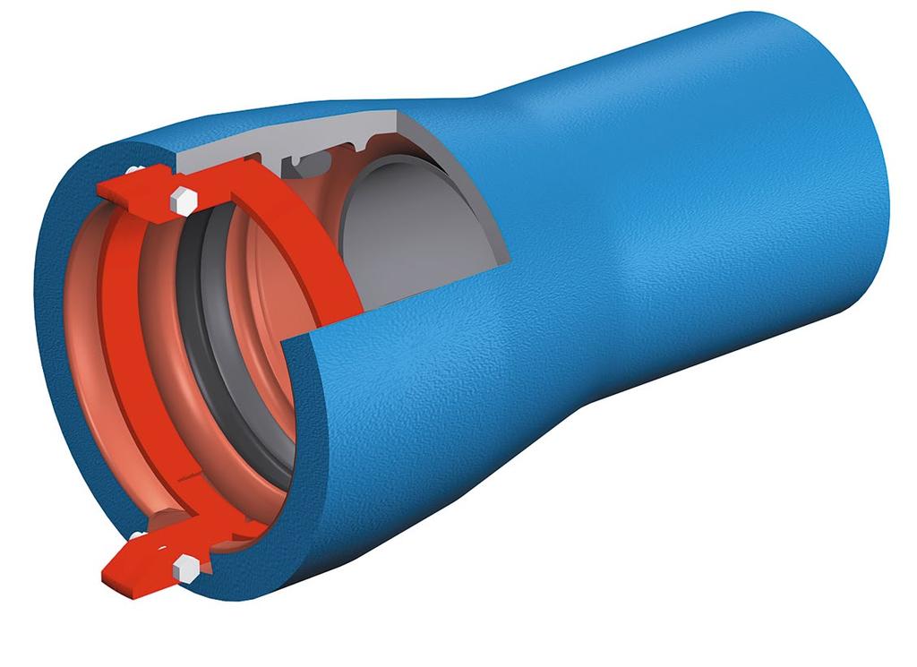 100 till 500 med VRS klämring VRS klämring, typ GRS 100-200 Klämring VRS klämring, typ TRM 250-500 VRS förankringssystem med klämring.