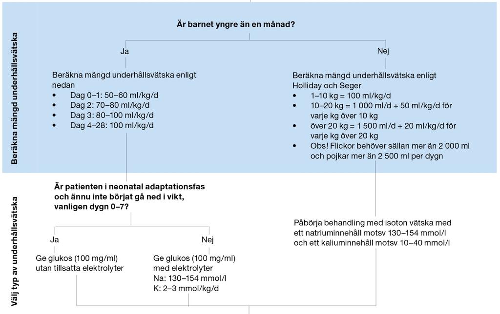 Flödesschema intravenös