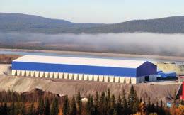 Vi bygger hallen för att minska damningen från Nalo på vårt industriområde och i omgivande samhälle, säger Jim Lindqvist, projektledare.