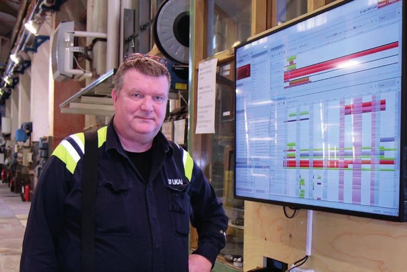 Så snart ett lok fått service förs uppgifterna in i systemet och blir genast synliga för MTC, som är spindeln i nätet för transportplaneringen.