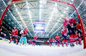 En helt egen läktare i Behrn Arena ger fantastiska möjligheter att