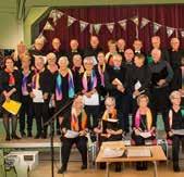 kl. 15.00 16.00 Konsert med PRO:s sångkör I PRO Lommas Sångkör, som består av 50 glada pensionärer, sjunger man med mycket glädje och inlevelse. Sången behövs för att må bra.